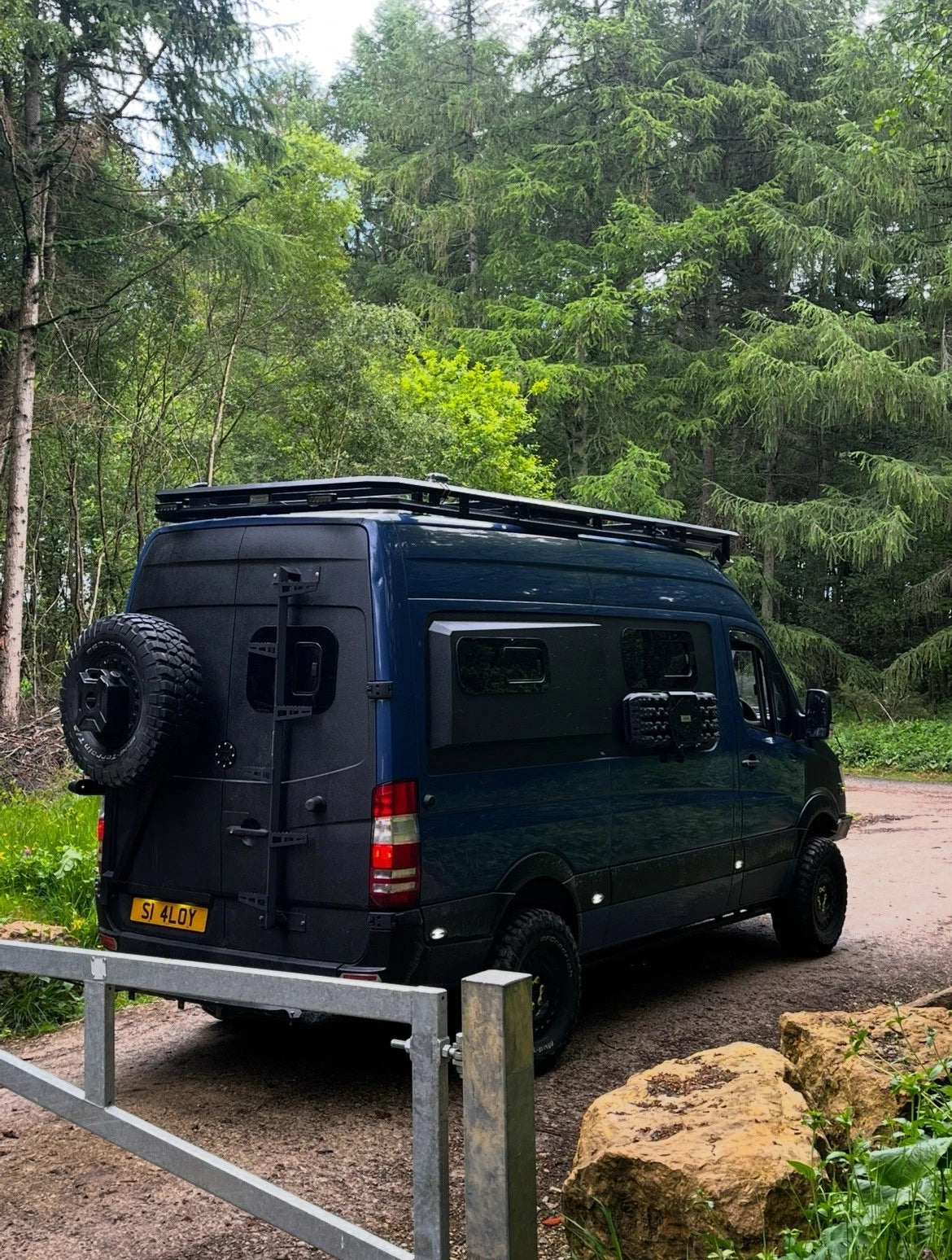 Mercedes Sprinter / VW Crafter Spare Wheel Carrier