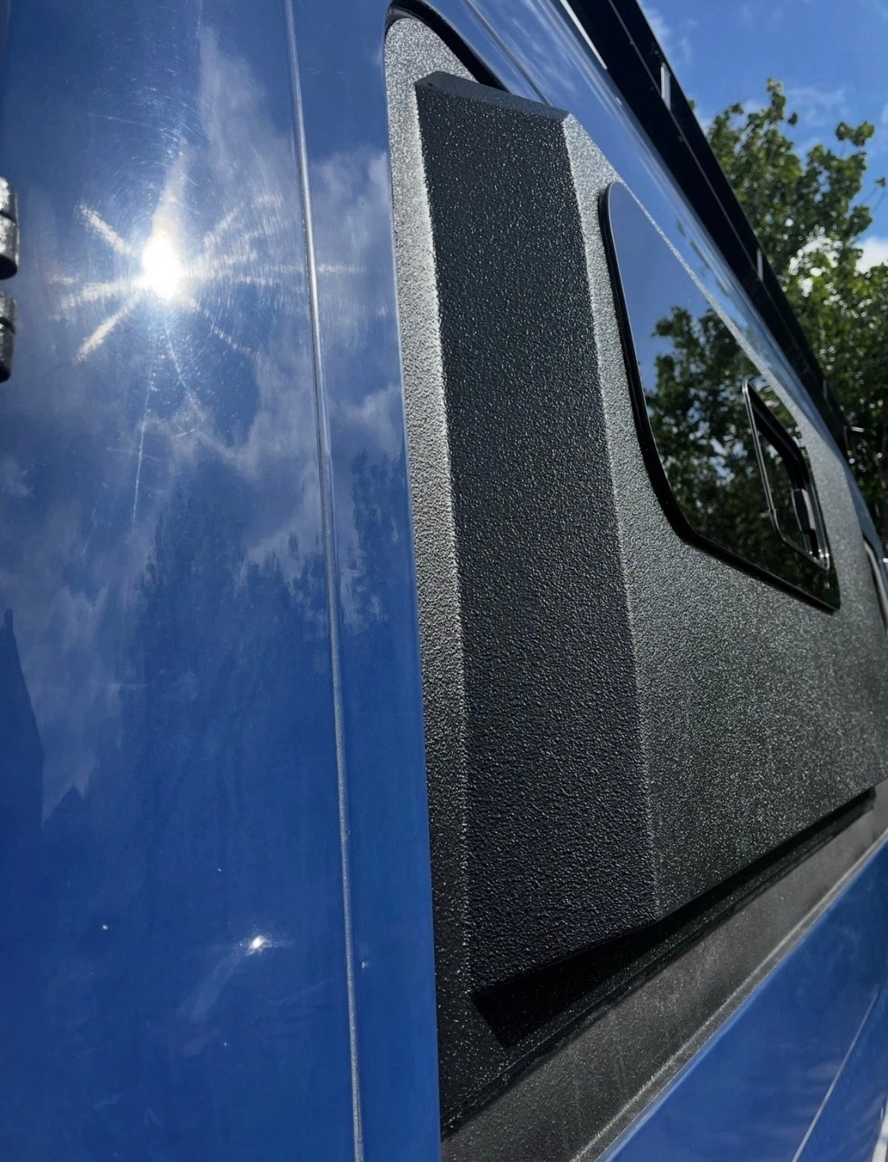 Mercedes Sprinter/VW Crafter Stainless Steel Sleeping Pods/Extensions/Flares