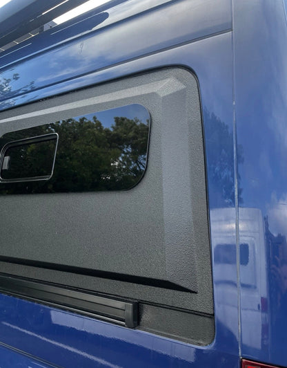 Mercedes Sprinter/VW Crafter Stainless Steel Sleeping Pods/Extensions/Flares