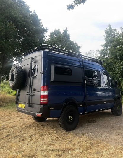 Mercedes Sprinter/VW Crafter Stainless Steel Sleeping Pods/Extensions/Flares