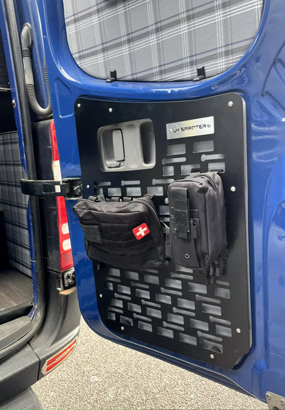 Mercedes Sprinter Interior Rear Door Molle Boards - Pair