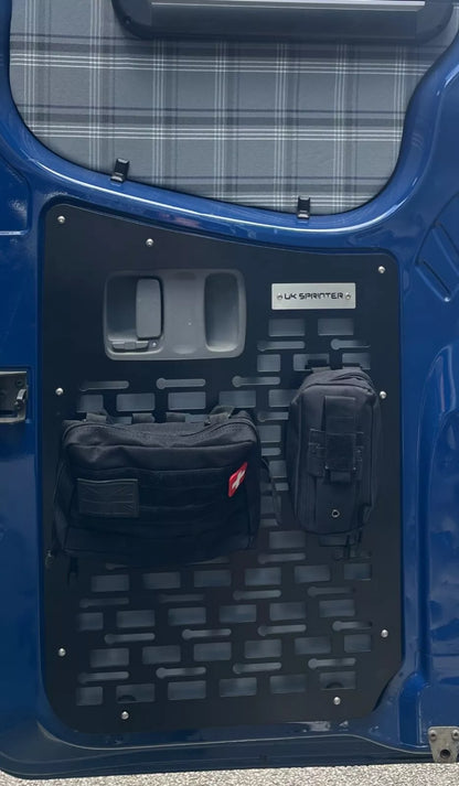 Mercedes Sprinter Interior Rear Door Molle Boards - Pair