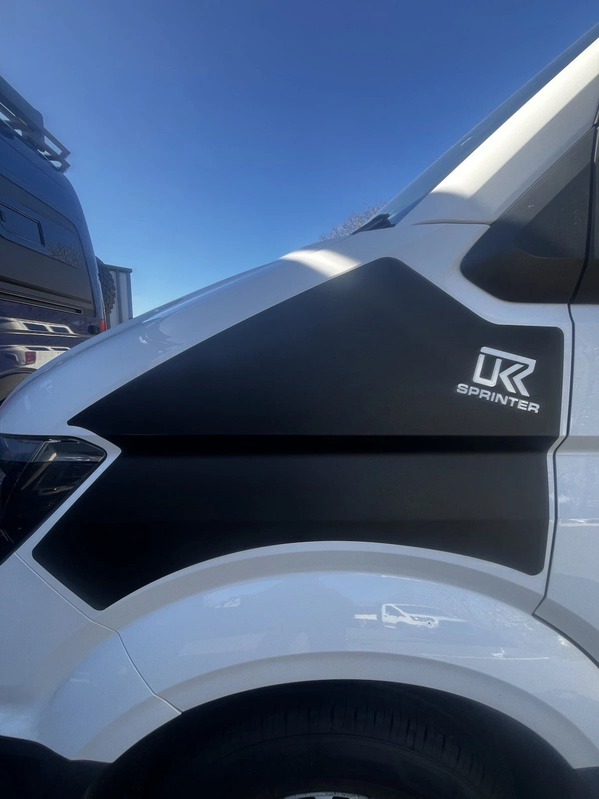 MAN TGE / VW CRAFTER WING STICKERS / VINYLS / GRAPHICS