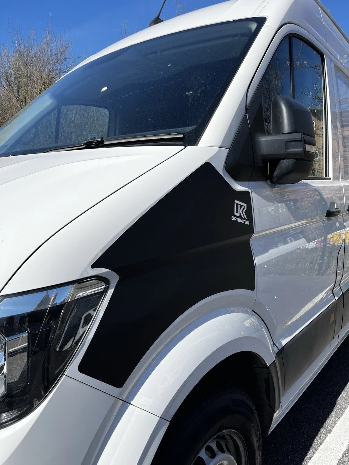 MAN TGE / VW CRAFTER WING STICKERS / VINYLS / GRAPHICS