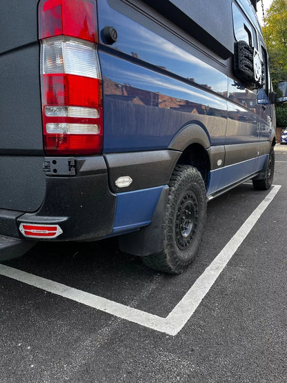 Mercedes Sprinter MWB / LWB - Steel Light Guards - 8 piece kit
