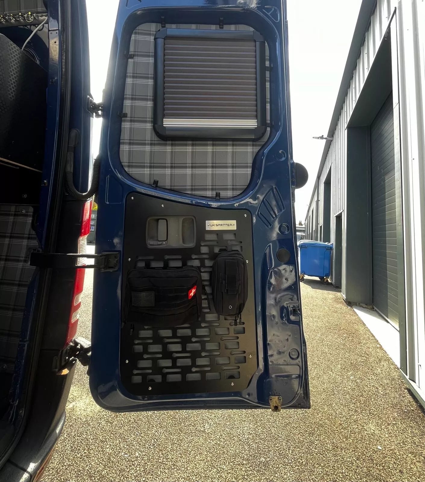 Mercedes Sprinter Interior Rear Door Molle Boards - Pair