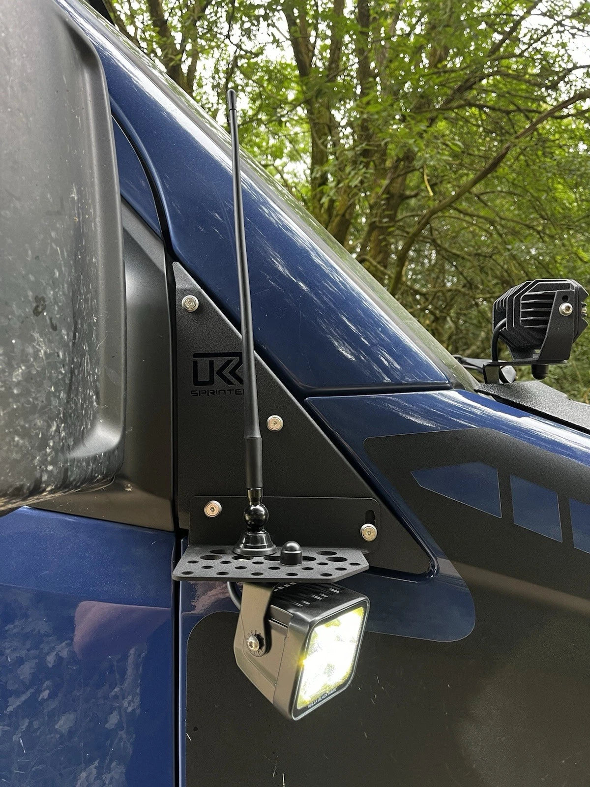 Mercedes Sprinter W906 Ditch Light Mounts